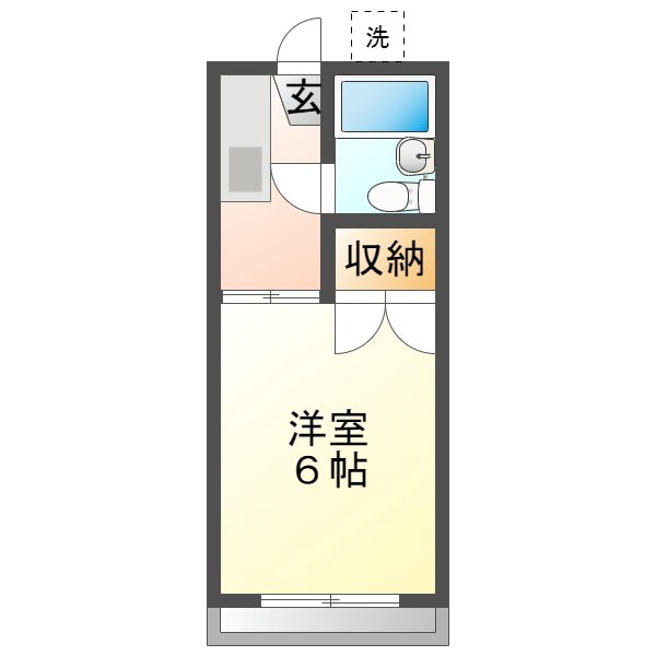 サウスコーポ 間取り