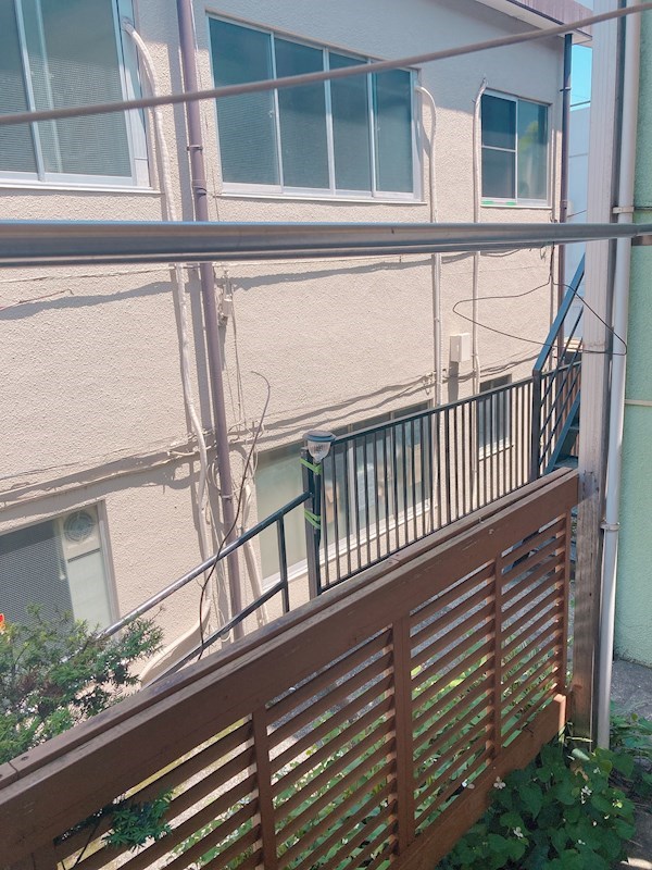 飯塚荘 ベランダ