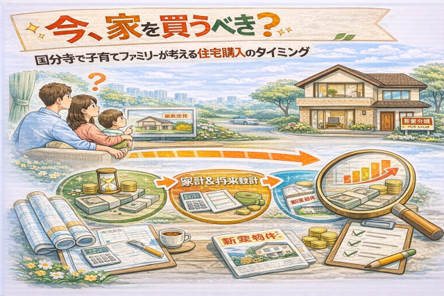 年収から考える家の買い方|国分寺でマイホームを目指すファミリー向け完全ガイド