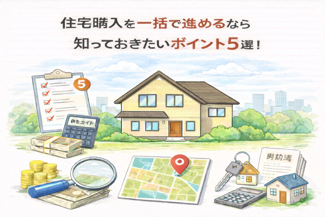 【国分寺で家族の理想を実現】住宅購入を一括で進めるなら知っておきたいポイント5選!