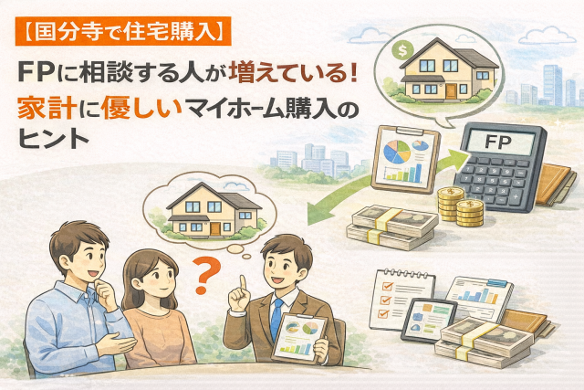 【国分寺で住宅購入】FPに相談する人が増えている!家計に優しいマイホーム購入のヒント